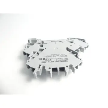 Produktfoto 1 von WAGO TOPJOB S 2002-2231 500V~ 2.5mm² Doppelstockklemme Grau VPE: 6 Stück
