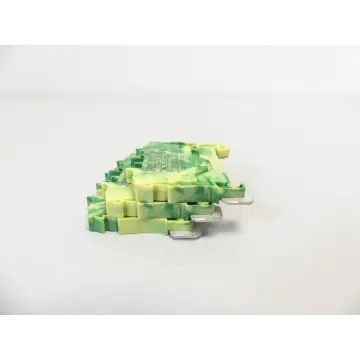 Produktfoto 1 von WAGO TOPJOB®S 2002-1207 2-Leiter-Schutzleiterklemme 2,5mm² grün-gelb VPE 3Stk.