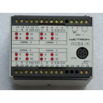 Wetron ASB4/K Vier Kanal Controller 42 V 500 mA