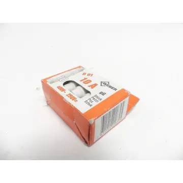 Produktfoto 1 von Weber D01-10A Sicherungseinsätze VPE 10 Stück - ungebraucht! -