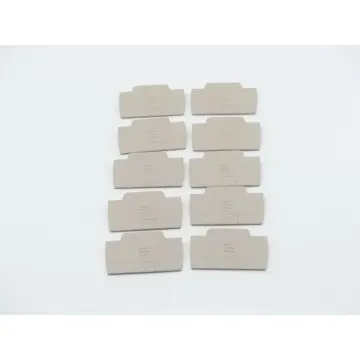 Produktfoto 1 von Weidmüller AEP 2C 2.5 Abschlussplatte beige VPE 10 Stk.