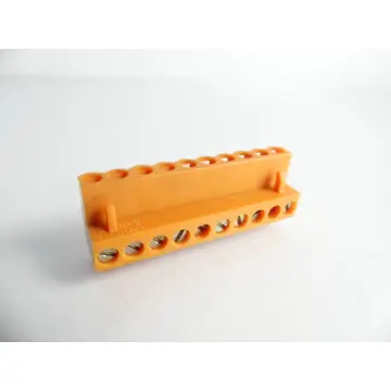 Produktfoto 1 von Weidmüller GR.C250 10-polig Leiterplattensteckverbinder orange