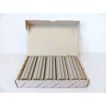 Produktfoto 1 von Weidmüller Durchgangs-Reihenklemme WDU 2.5 / BLZ VPE 100stk ungebraucht
