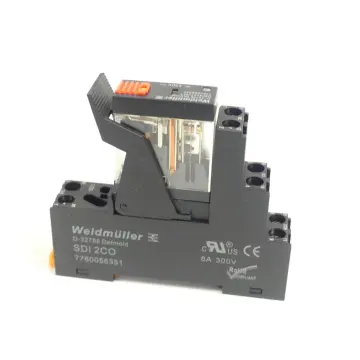 Produktfoto 1 von Weidmüller SDI 2CO Sockel 1720 7760056351 + DRI424730LT Relais 1720