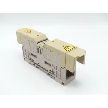 Produktfoto 1 von Weidmüller WFF 70 Bolzenklemme + WAH 70 Abdeckkappen beige -neuwertig-