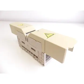 Produktfoto 1 von Weidmüller WFF120 Bolzenklemme + WAH120 Abdeckkappen beige