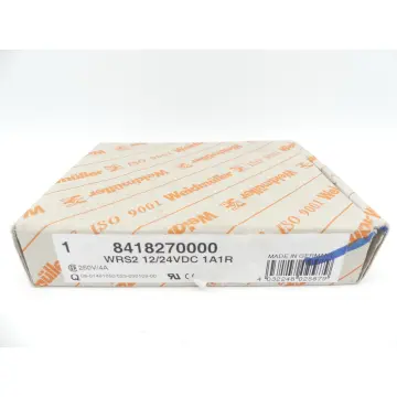 Produktfoto 1 von Weidmüller WRS2 12/24VDC 1A1R Relaiskoppler - ungebraucht! -