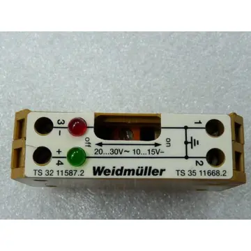 Produktfoto 1 von Weidmüller TS 32 11587.2 / TS 35 11668.2 Schütz - ungebraucht -