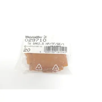 Produktfoto 1 von Weidmüller TW SAK2.5 Trennwand 029710 VPE 20 Stück ungebraucht
