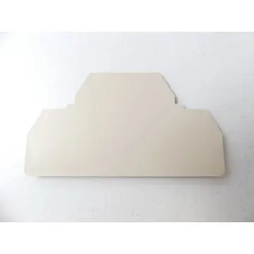 Produktfoto 1 von Weidmüller ZAP/TW ZDK2.5 Abschlussplatte beige VPE 2 Stück