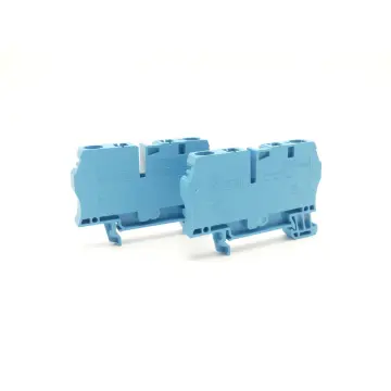 Produktfoto 1 von Weidmüller ZDU 6 Durchgangs-Reihenklemme 6mm² blau VPE 2 Stk.