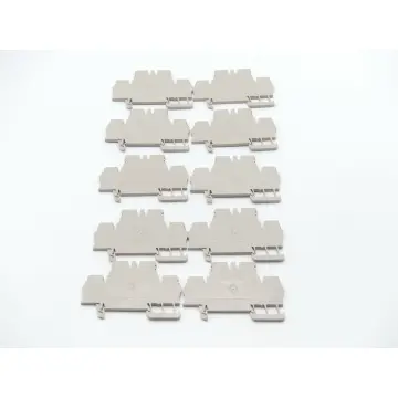 Produktfoto 1 von Weidmüller ZDK 1,5 Doppelstock-Reihenklemme grau VPE 10 Stk.