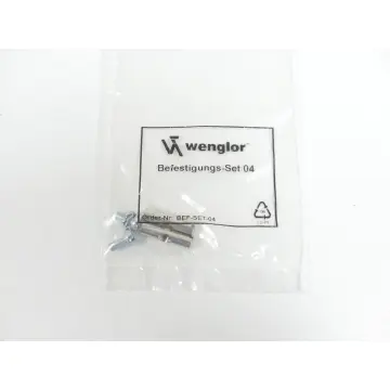 Produktfoto 1 von Wenglor Befestigungs-Set 04 Order-Nr. BEF-SET-04 ungebraucht