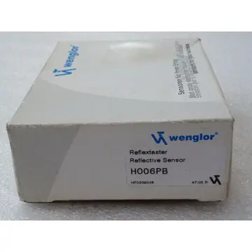 Produktfoto 1 von Wenglor H006PB Reflextaster - ungebraucht - in geöffneter OVP