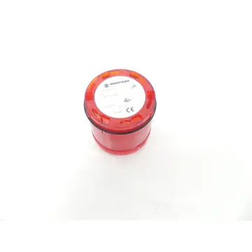Produktfoto 1 von Werma 843 100 55 LED-Rundlichtelement rot 24V AC/DC ta 50°C