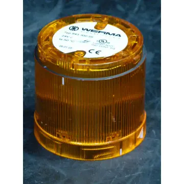 Produktfoto 1 von Werma 843 300 55 LED-Rundlichtelement orange > ungebraucht! <