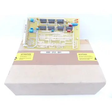 Produktfoto 1 von Wiedeg Elektronik 650.212.001 03DYM.1.0 Karte > ungebraucht! <