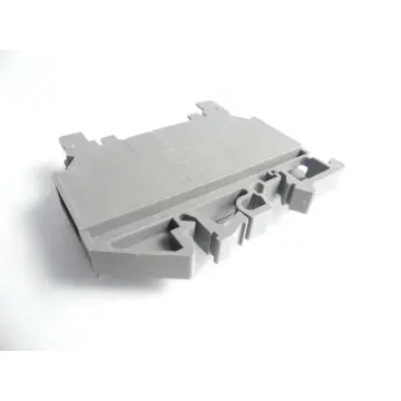 Produktfoto 1 von Wieland 9760 U/8 300V~ 25A Erdleitertrennklemme + Abschlussplatte VPE: 2 Stück
