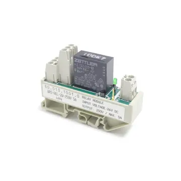 Produktfoto 1 von Wieland WRS-REL-2W-250V 5A Relaismodul 80.010.1001.0 mit Zettler AZ 732-053-52