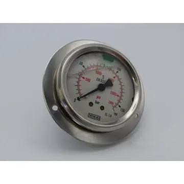 Produktfoto 1 von WIKA CL 1.6 Glyzerin-Manometer 0 - 160 bar , 0 - 2300 psi , EN 837-1