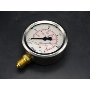 Produktfoto 1 von WIKA Glyzerin-Manometer 0 - 250 bar Ø 68 mm > ungebraucht! <
