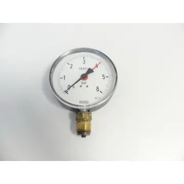 Produktfoto 1 von Wika Kl.2.5 Manometer 0 - 6 bar EN 837 - 1