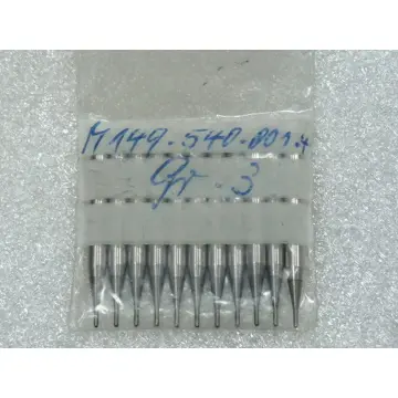 Produktfoto 1 von Taststift M149 . 540 . 800 . 4 Gr 3 Durchmesser 0 , 5 mm Gesamtlänge 30 mm - ungebraucht - VPE = 11 Stck