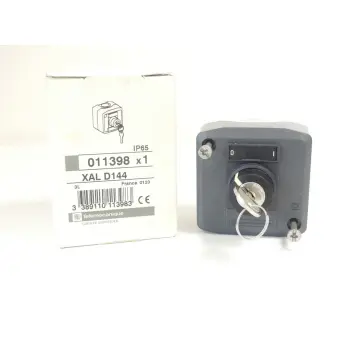 Produktfoto 1 von Telemecanique XAL D144 Aufbaugehäuse mit Schlüsselschalter 011398 ungebraucht