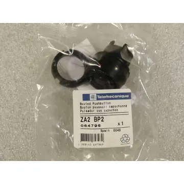 Produktfoto 1 von Telemecanique ZA2 BP2 Drucktaster schwarz Booted Pushbutton - ungebraucht - in ungeöffneter OVP