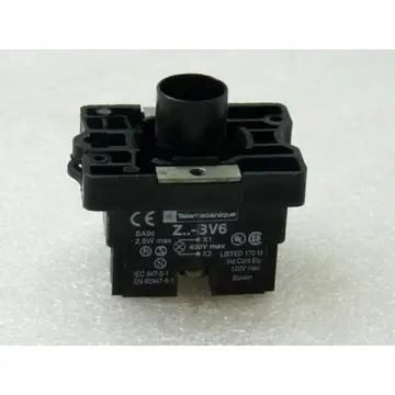 Produktfoto 1 von Telemecanique ZA2 BV6 Lampenfassung 2,6 W 120 V ungebraucht in OVP