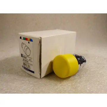 Produktfoto 1 von Telemecanique ZB4 BC54 Pilzdrucktaster gelb - ungebraucht - in OVP