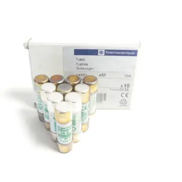 Produktfoto 1 von Telemecanique DF2EA10 Sicherung 14x51 10A 690V~ VPE 10 Stück ungebraucht