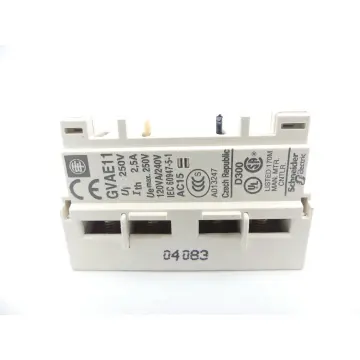 Produktfoto 1 von Telemecanique GV AE11TQ Plug. in aux. - ungebraucht! -