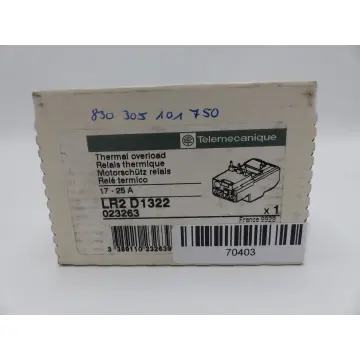 Produktfoto 1 von Telemecanique LR2 D1322 023263 Motorschütz relais > ungebraucht! <