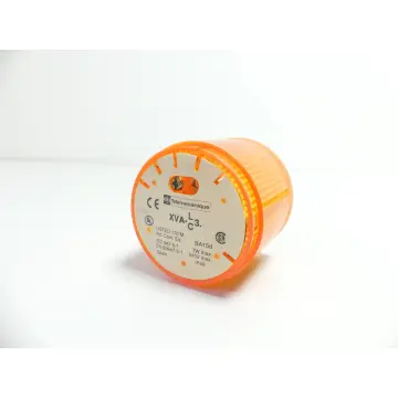 Produktfoto 1 von Telemecanique orange Blinklicht XVA-LC3 BA15d IP42 240V