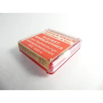 Titex Plus Kleinst-Spiralbohrer W98 HSS 0.63mm / 24 VPE: 10 St. - ungebr.! -