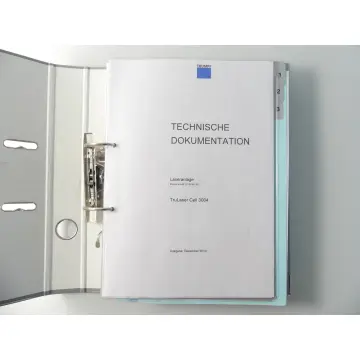 Produktfoto 1 von Trumpf Equipment-Nr. / Id.Nr. E1061A0182 Technische Dokumentation Lasergerät-Handbuch K. 1-10 Inhaltsverzeichnis