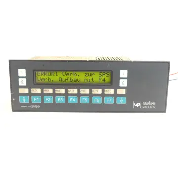 Produktfoto 1 von unipo 2RCLX2P03003 Bedienpanel MICROCON SN:74651