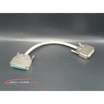 Verbindungsleitung 28cm d=8mm 25 pol. Stecker / Buchse > ungebraucht! <