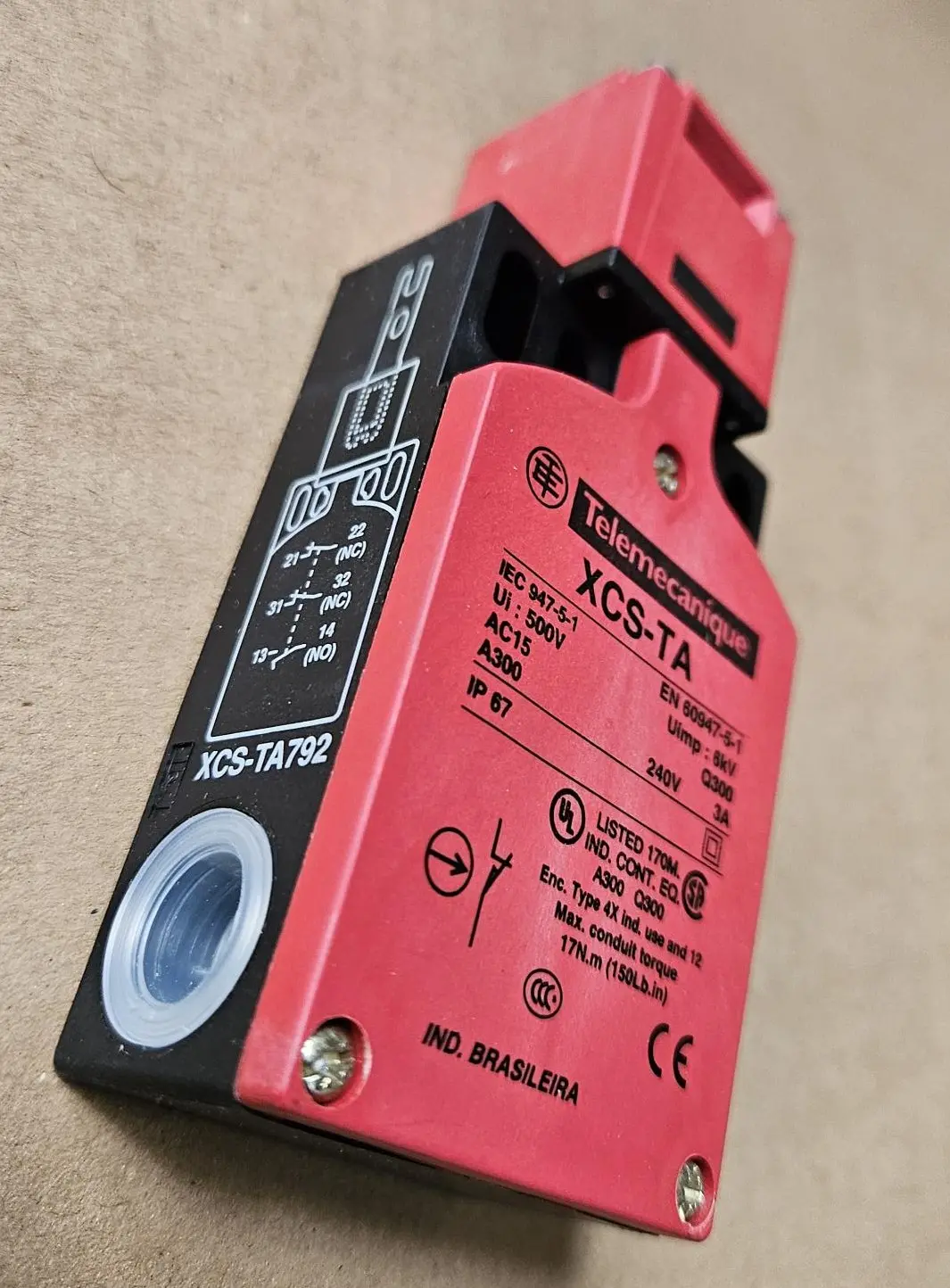 Produktfoto 1 von Sicherheitsschalter XCS-TA792
