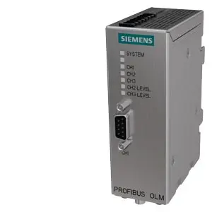 Produktfoto 1 von PROFIBUS OLM/G11 V4.0 Optical Link Module, 1x RS485, 1x BFOC (glass FOC)