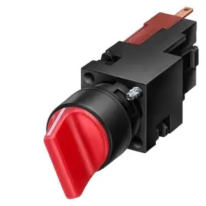 Produktfoto 1 von Toggle switch, 16 mm, round plastic, black