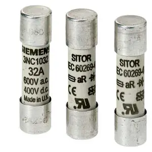 Produktfoto 1 von SITOR cylindrical fuse link, 22x58 mm, 100 A, aR, Un AC: 690 V