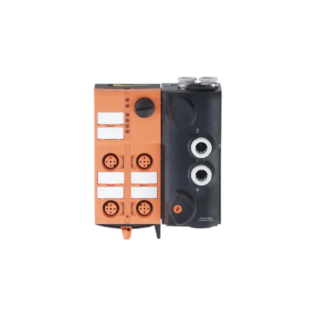 AC546A: AS-i Pneumatikmodul; 108 x 85 x 50 mm; AS-i; AirBox 5/2 4DI-Y II 3D; Ste