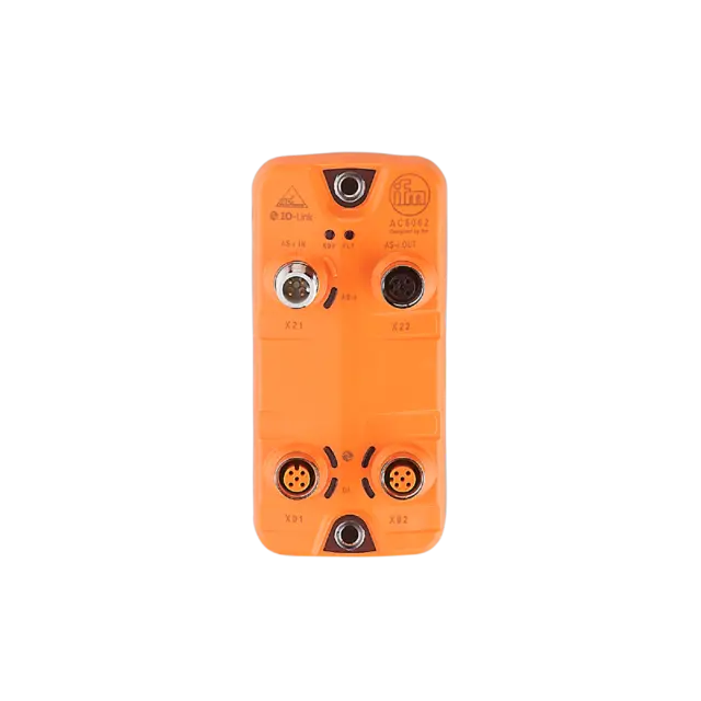 Produktfoto 1 von AC6002: IO-Link-Master StandardLine; 124 x 59,3 x 38,4 mm; Anzahl der digitalen