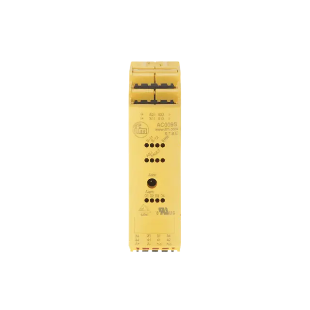 Produktfoto 1 von AC009S: AS-i Eingangsmodul; 93 x 25,4 x 108 mm; SmartLine SafetyModul; Anschluss