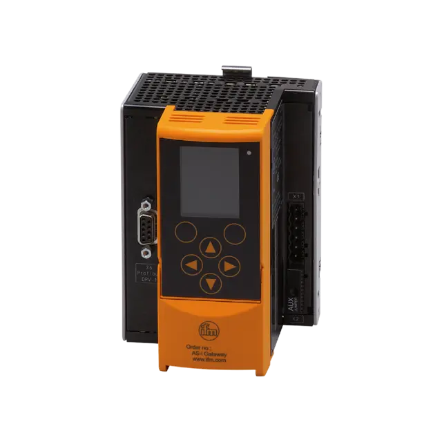 Produktfoto 1 von AC1412: AS-i PROFIBUS-Gateway; 135,5 x 93 x 106,2 mm; Anzahl AS-i Master 2; Ansc