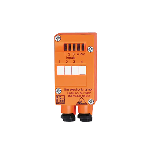 Produktfoto 1 von AC2032: AS-i Eingangsmodul; 102 x 45 x 50 mm; EMS/Module/4DI/CCT; Anschlussklemm