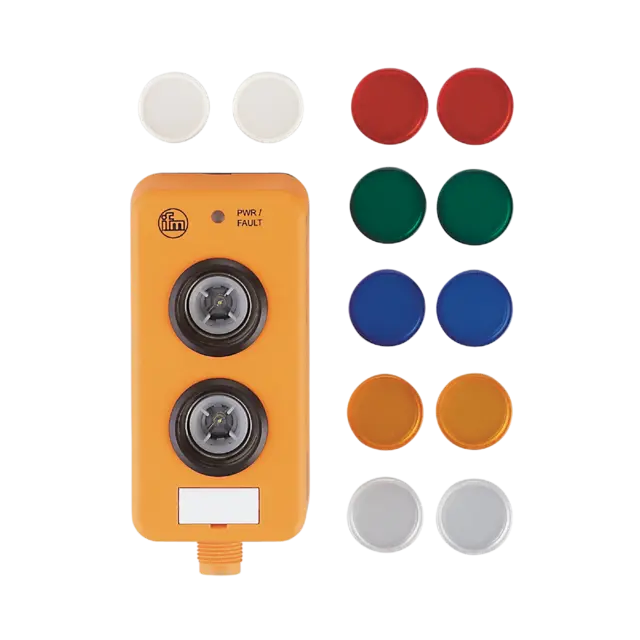 AC2396: AS-i Leuchttastermodul; 100 x 46 x 45 mm; AS-i Module 2BI 2LO WT/WT; IP
