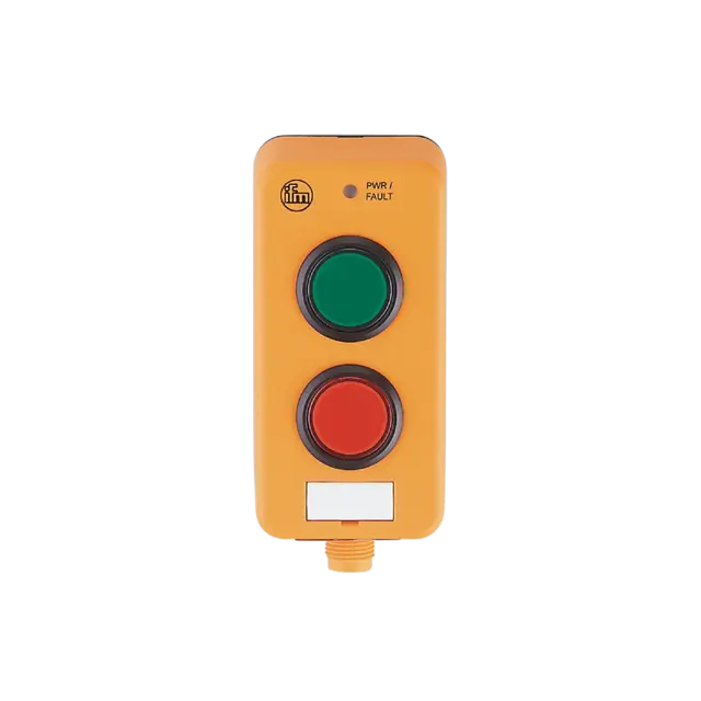 Produktfoto 1 von AC2398: AS-i Leuchttastermodul; 100 x 46 x 45 mm; AS-i Module 2BI 2LO RD/GR; IP